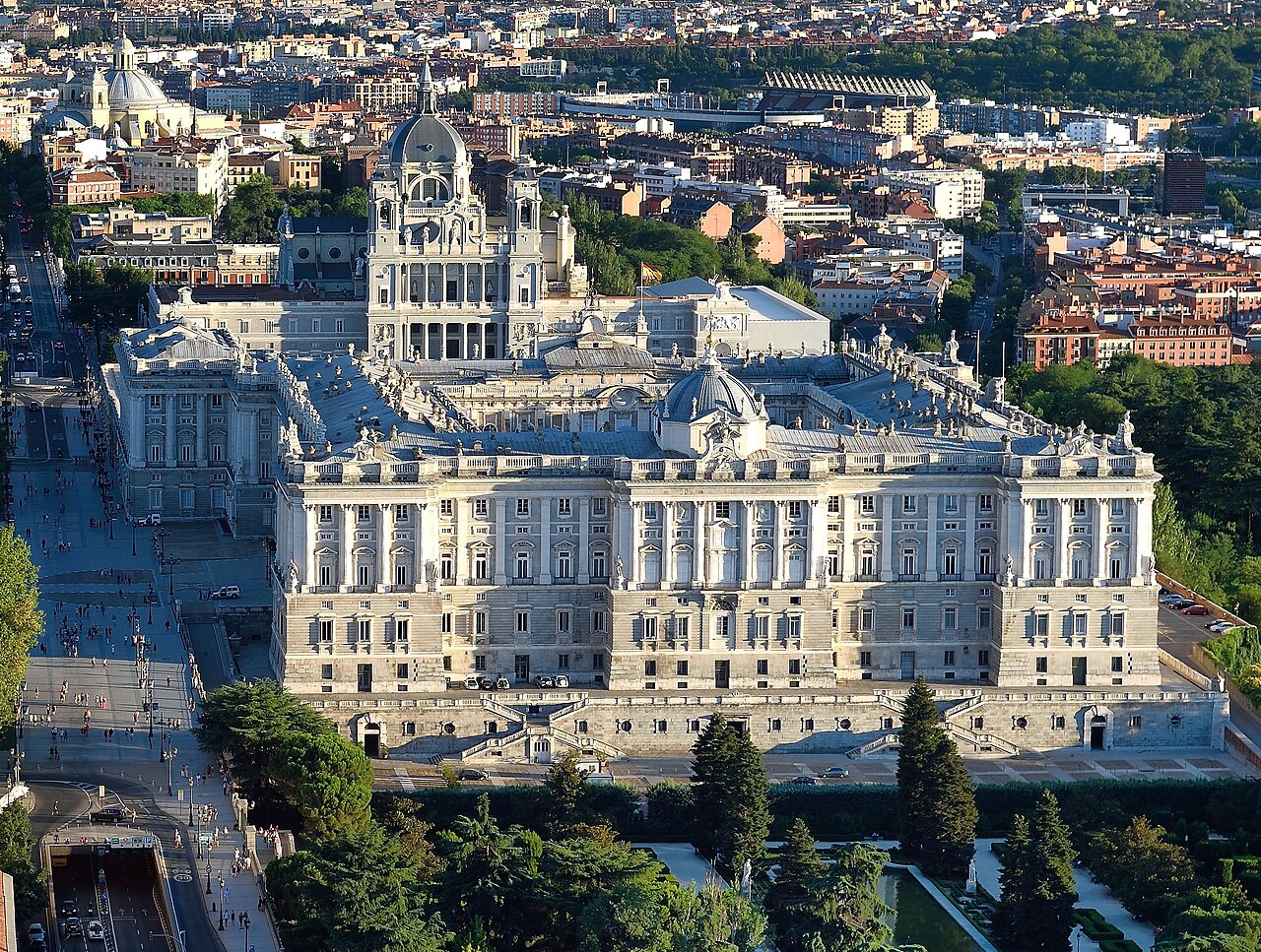 Koninklijk Paleis van Madrid tijdens een Spaanse taalreis