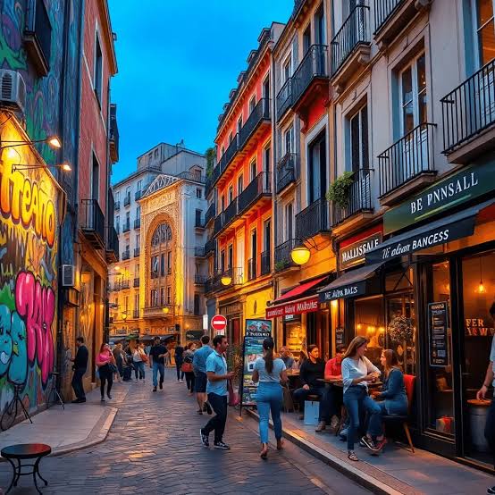 Malasaña en Chueca in Madrid