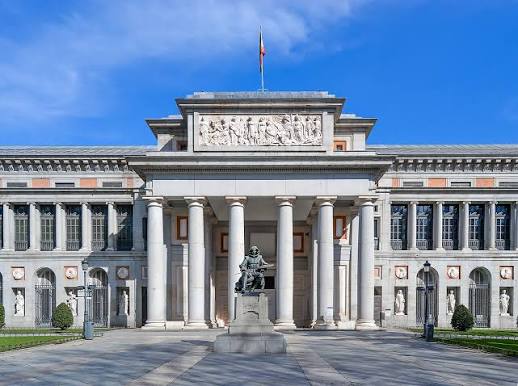 Museo del Prado in Madrid, een van de belangrijkste culturele bezienswaardigheden voor studenten Spaans
