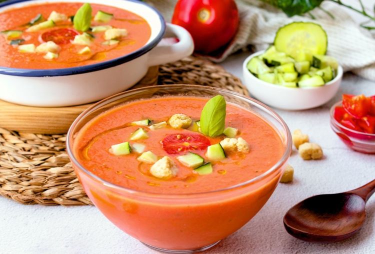 Gazpacho andaluz casero